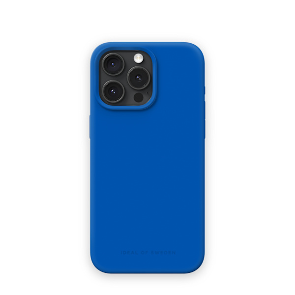 Silicone Case MagSafe iPhone 15 Pro Max Cobalt Blue