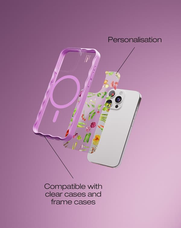 Print Pack iPhone 12 Pro Max / 13 Pro Max / 14 Pro Max / 15 Pro Max / 16 Pro Max Veggie Green Green