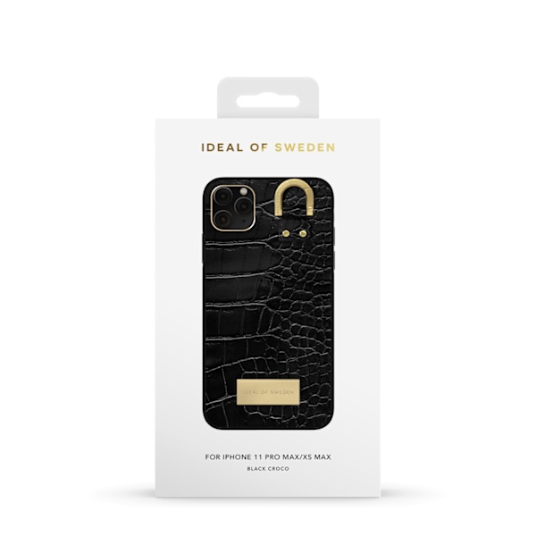 Atelier Case iPhone 11 Pro Max / XS Max Black Croco Black