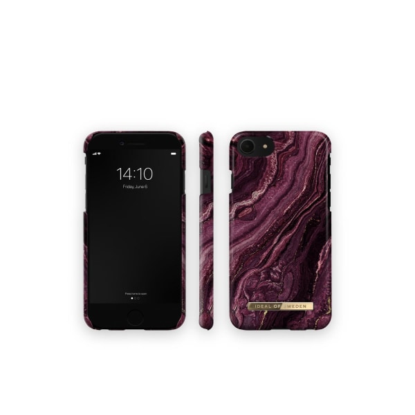 Fashion Case iPhone 8/7/6/6S/SE Golden Plum
