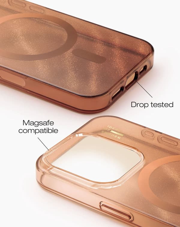 Clear Case MagSafe iPhone 16 Pro Mocha Mousse Brown