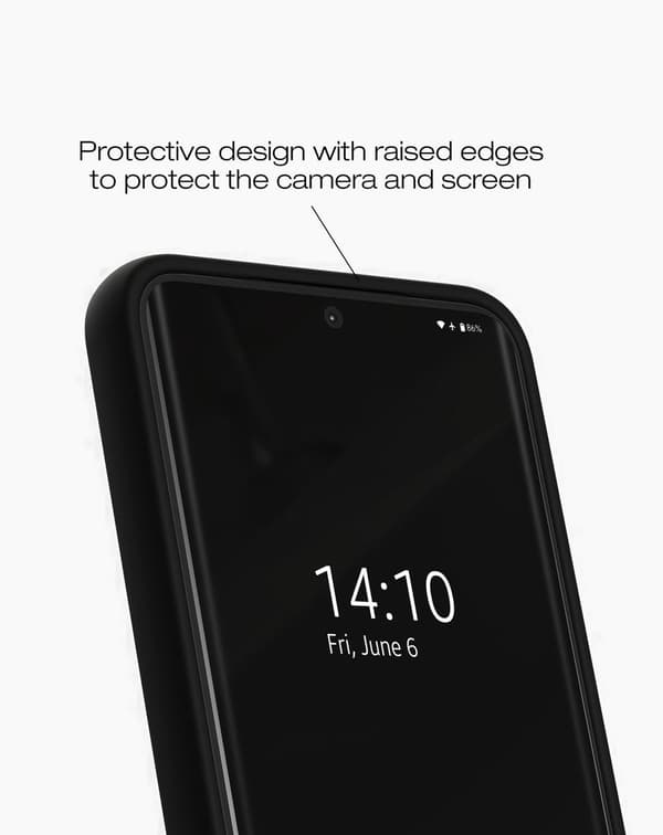 Silicone Case Galaxy S24 Plus / S25 Plus Black Svart