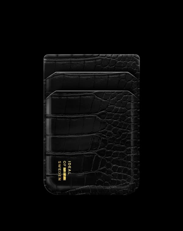 Card Holder MagSafe Black Croco Black