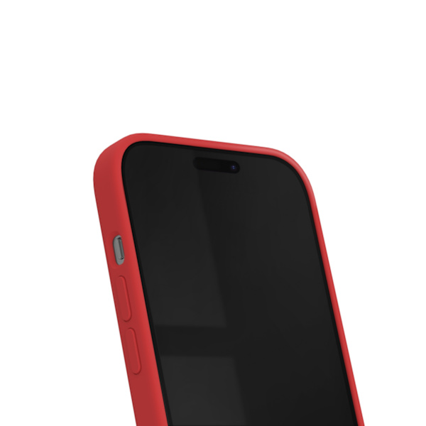 Silicone Case MagSafe iPhone 14 Pro Red Red