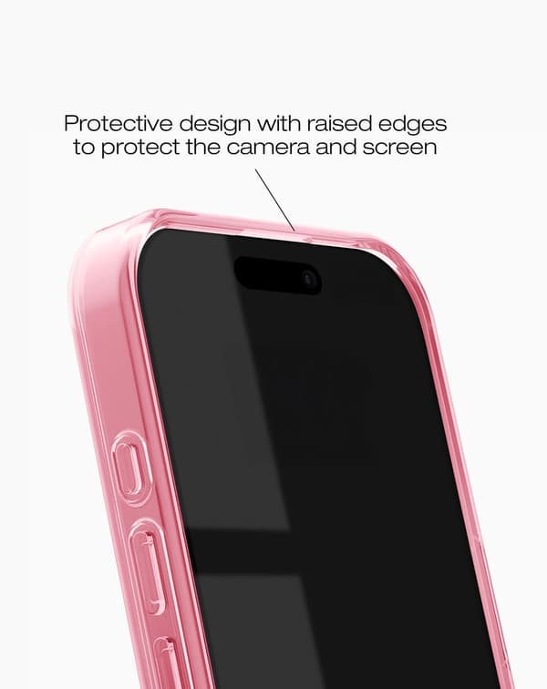 Clear Case MagSafe iPhone 16 Pro Cherry Lacquer Brun