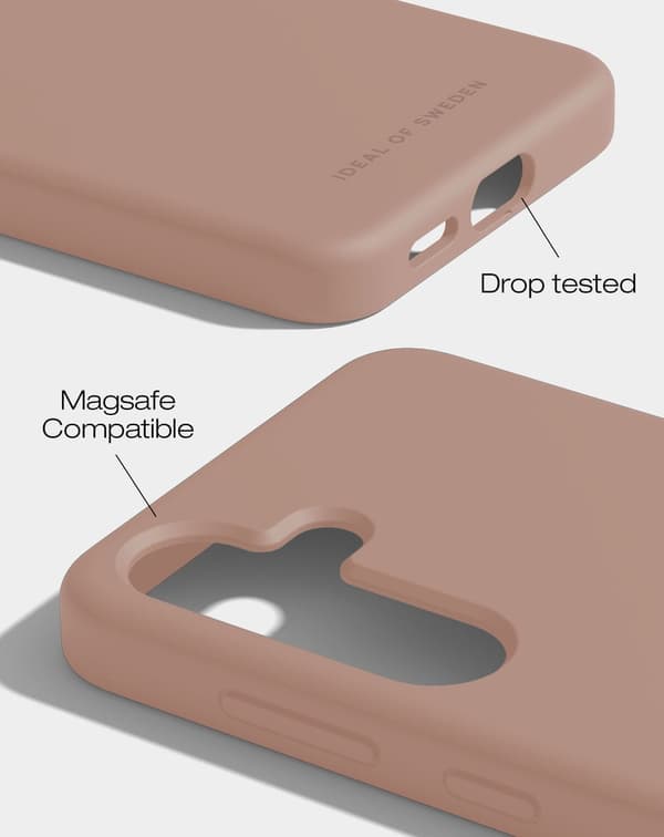 Silicone Case MagSafe Galaxy S24 Plus / S25 Plus Blush Pink Pink