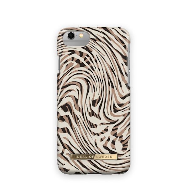 Printed Case iPhone 8 / 7 / 6 / 6S / SE Hypnotic Zebra Beige