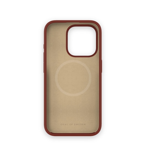 Silicone Case MagSafe iPhone 15 Pro Dark Amber