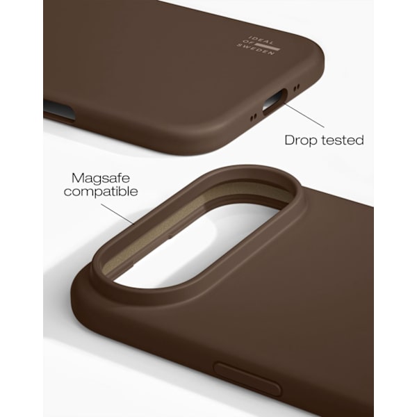 Silicone Case MagSafe iPhone 17 Air Mocha Mousse Brown
