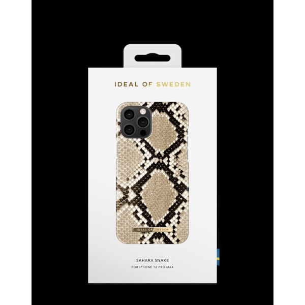 Printed Case iPhone 12 Pro Max Sahara Snake Beige