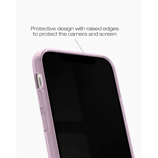 Clear Case MagSafe iPhone 12 / 12 Pro Light Pink