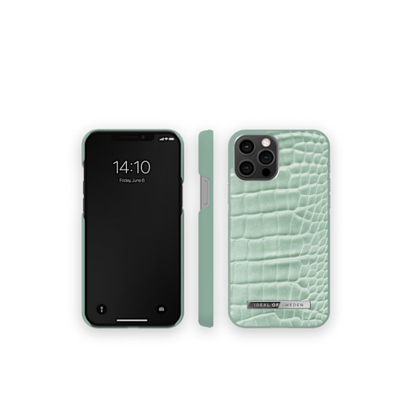 Atelier Case iPhone 12 Pro Max Mint Croco Green