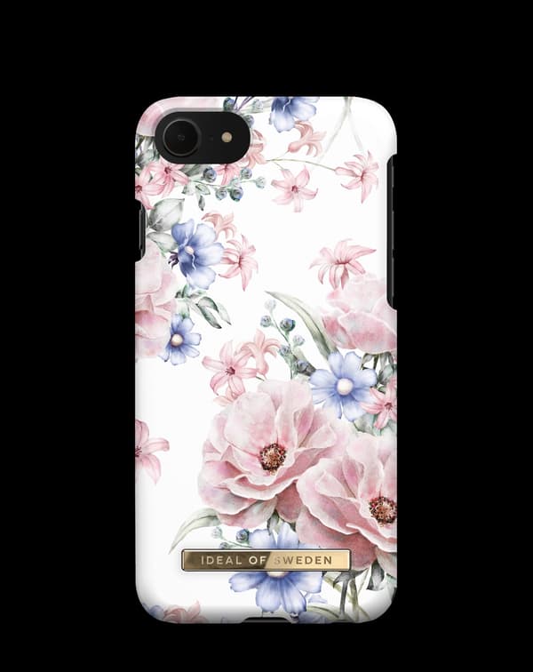 Printed Case iPhone 8 / 7 / 6 / 6S / SE Floral Romance White