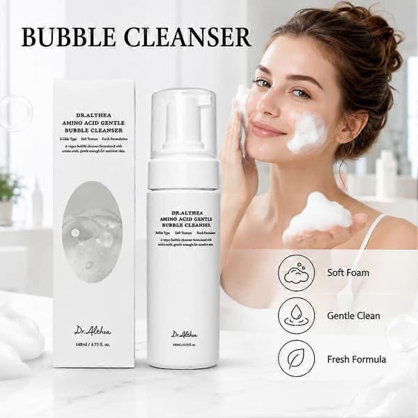 Aminohappo hellävarainen kuplapuhdistusaine - 140ml