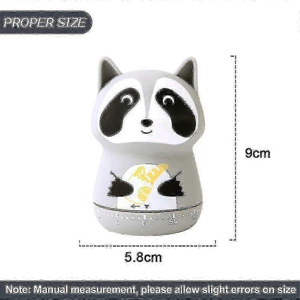 Søt kjøkkentimer, mekanisk timer for barn, 60-minutters eggtimer