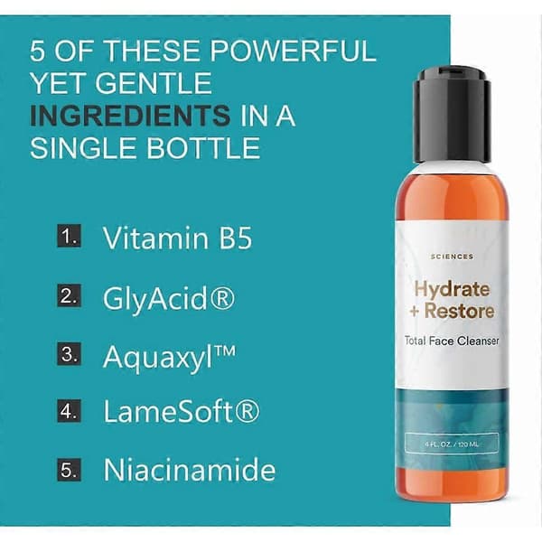 Sun Hydrate + Restore Total Ansigtsrens 120ml