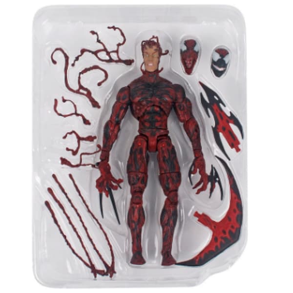 Marvel Legends Series Venom, Carnage Actionfigur 20 cm Samlarobjekt Anime Leksak För Visning