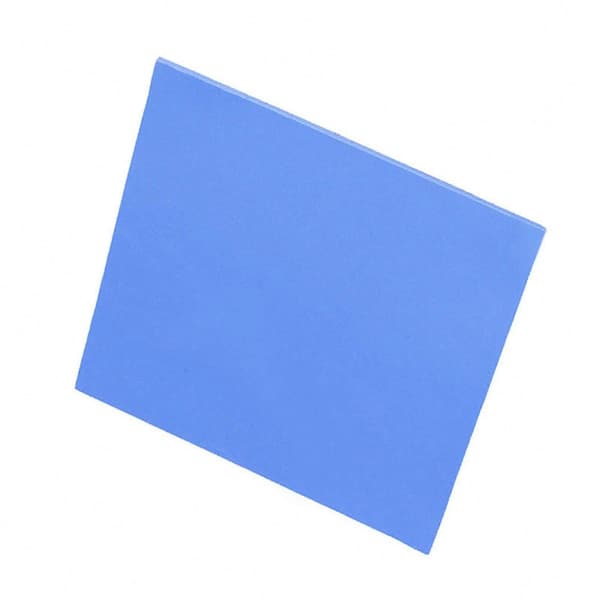 100x100x2mm Blå CPU Termisk Pad Køleplade Kølende Ledende Silikone Pads til Computer