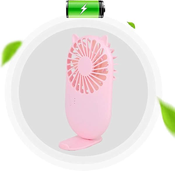 Mini håndholdt USB-blæser (hvid)