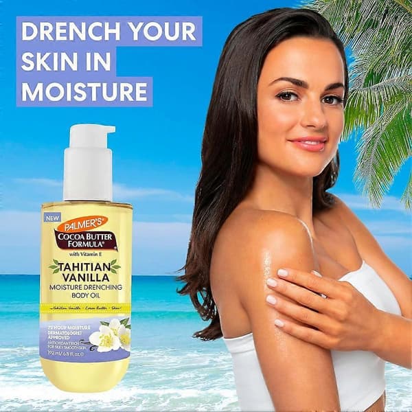 Palmer's Cocoa Butter Vitamin E Kropsolie, Nærende & Opstrammende coconut 1pcs