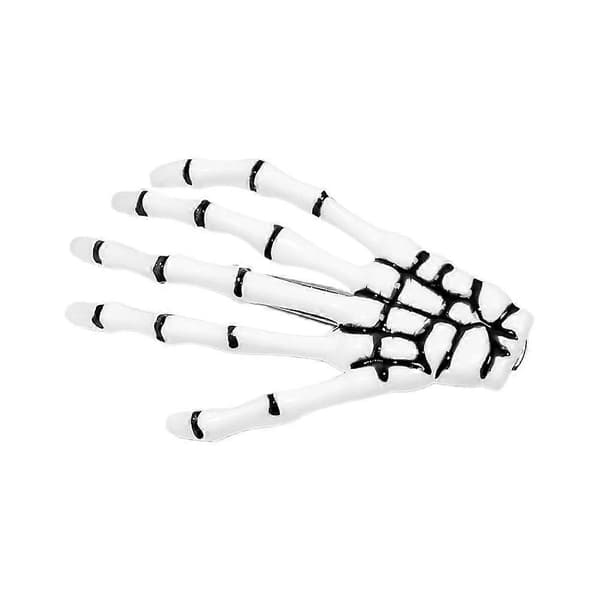 Skeletthand hårklämmor för skolan Unik modeaccessoar perfekt för sidbena och knutar