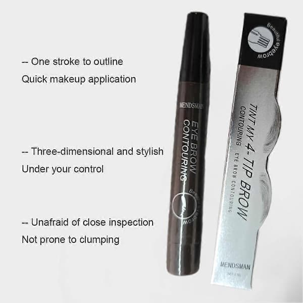 Microblading Tatuering Ögonbryn Bläckpenna Långvarig Ögon Gaffelpenna Bryn P2N2 5 1pcs