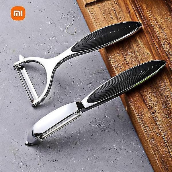 XIAOMI Grønnsaksskreller i rustfritt stål Multifunksjonell Gulrotriver Håndholdt Høvel