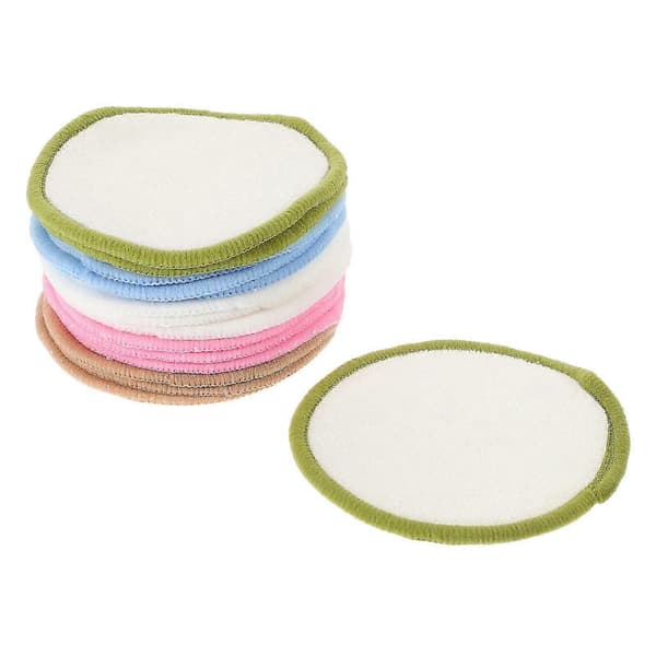 Bambusfiber Makeupfjernerpuder til hjemmebrug Makeupfjernerpuder 15 stk!xx2