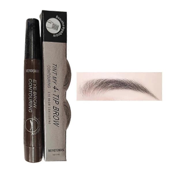 Microblading Tatuering Ögonbryn Bläckpenna Långvarig Ögon Gaffelpenna Bryn P2N2 5 1pcs