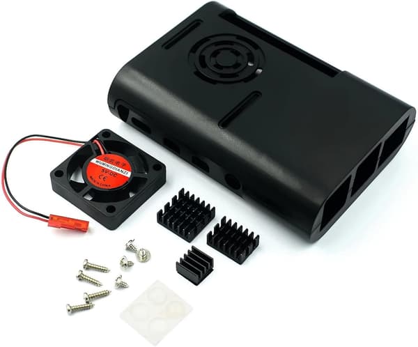 Raspberry Pi 4 -kotelo, Raspberry Pi -kotelo tuulettimella, Raspberr