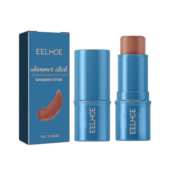 Multifunksjonell høyglans skygge blush stick tredimensjonal