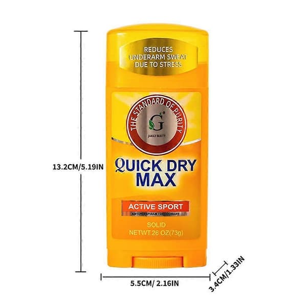 Antiperspirant Deodorant Stick - Stress Svedkontrol Hurtigtørrende Multi-Zone Brug unscented 73g