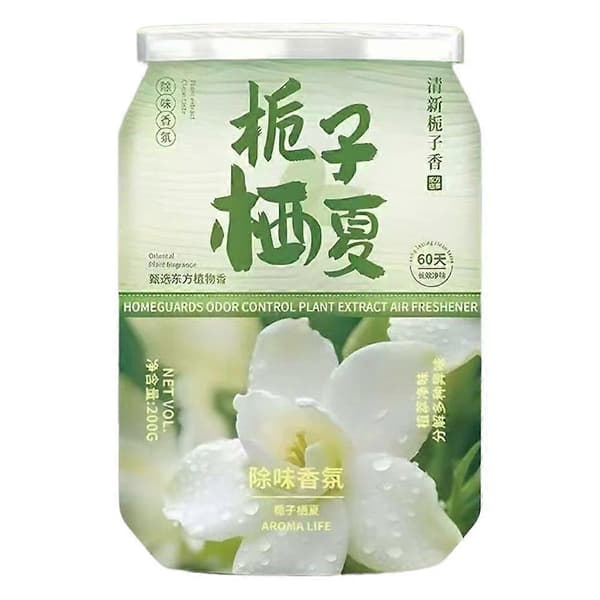 Solid luftfrisker 180 dages langtidsholdbar gel-deodorizer til hjem og bil B 200g