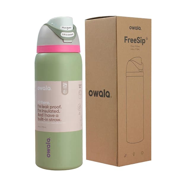 Stor 710ml Off-White Termosflaska för Äventyr-tfrf greenS