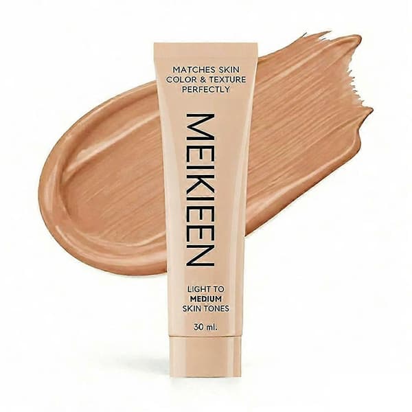 Matcher hudfarge og tekstur perfekt 30 ml fargeendrende foundation LB02 Medium