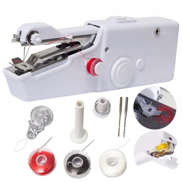 Handy Stitch - Käsikäyttöinen ompelukone, valkoinen