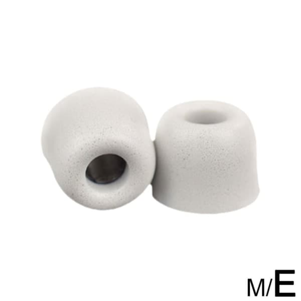 NYA Memory Foam Öronproppar för WF 1000XM5 Hörlurar, Grå, Mellangrå gray Medium