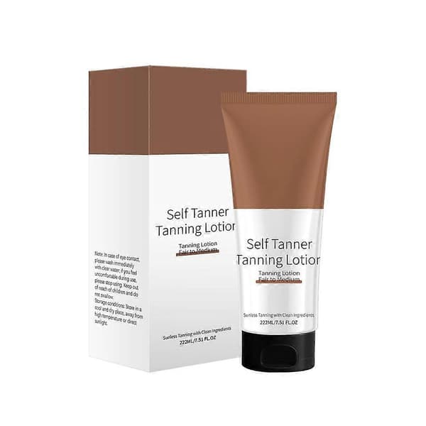 Selvbruningskrem, solfri bruningskrem - 222ML / 7.51 FL.OZ #01 Medium