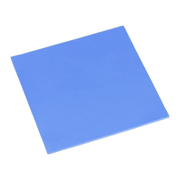100x100x2mm Blå CPU Termisk Pad Køleplade Kølende Ledende Silikone Pads til Computer