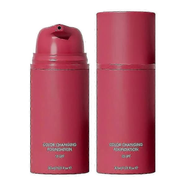 SmooColor Farveskiftende Foundation - Hudtone-tilpassende Flydende Foundation til Kvinder - 30ml