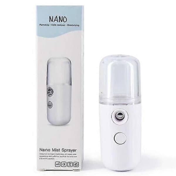 Bærbar USB Ultralyd Ansigtsfugter Genopladelig Nebulisator white