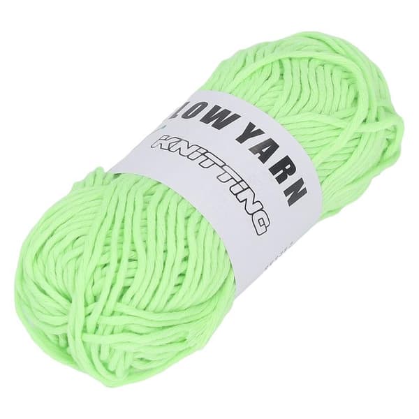 164 fod Selvlysende Tykt Garn DIY Polyester Vævning Lysende Garn til Sweater Hue Tæppe Farve 2
