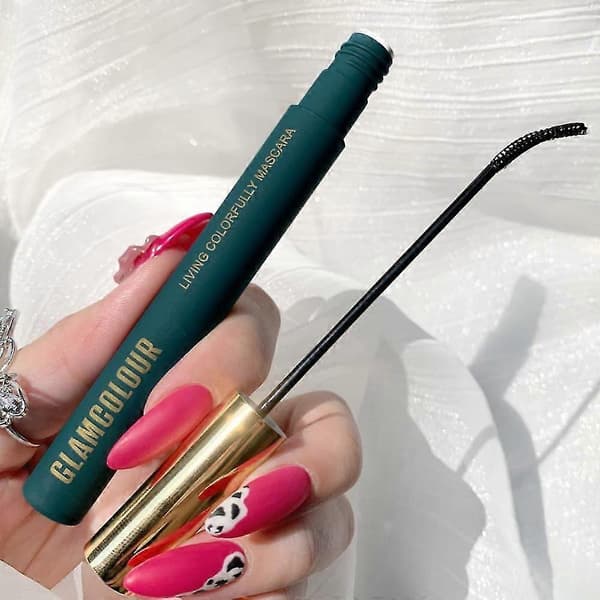 Farget Mascara Svart Vippe Vippeforlengelse Øyenvippebørste Skjønnhetssminke Langvarig S07 Slim-Black