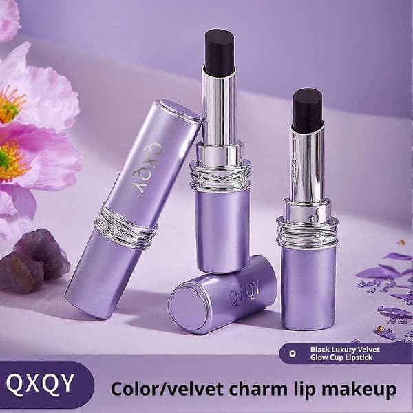 Luksuriøs fløyelsleppestift Matt vanntett fløyelsmakeup kosmetikk leppestift J2A3 01# 3g