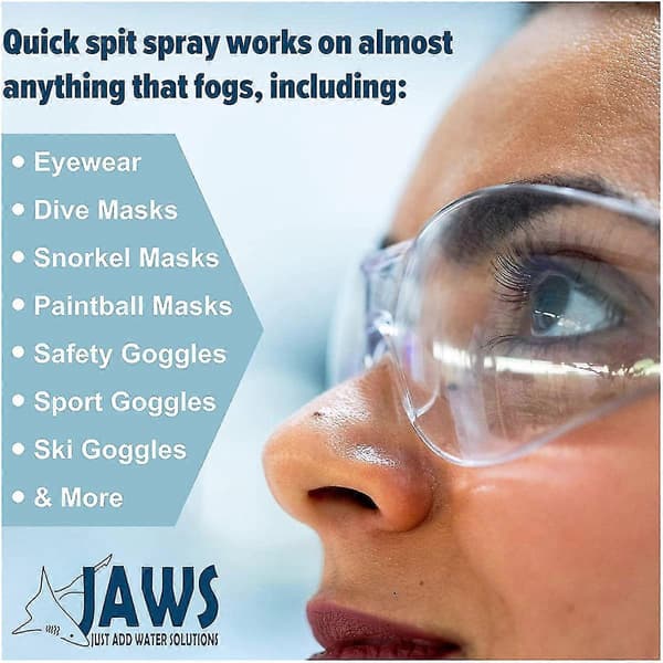JAWS Quick Spit 1 oz. Anti-dugg Spray Formula 3-pakning