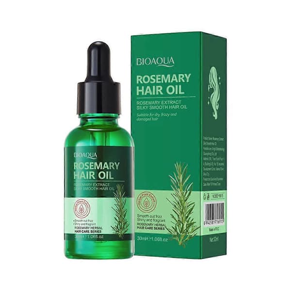 BIOAOUA Rosmarin Hårolja Utjämnande Glansförstärkande Serum 1pcs 30ml
