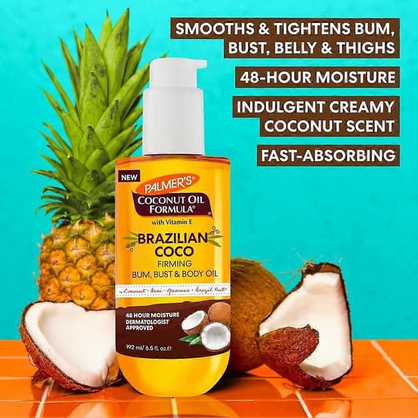Palmer's Cocoa Butter Vitamin E Kroppsolja, Närande & Uppstramande vanilla 1pcs
