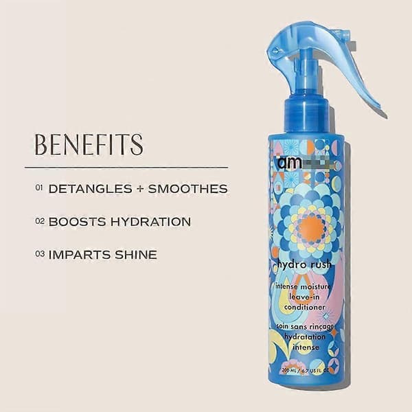 Hydro Rush leave-in conditioner 200ml, Blå
