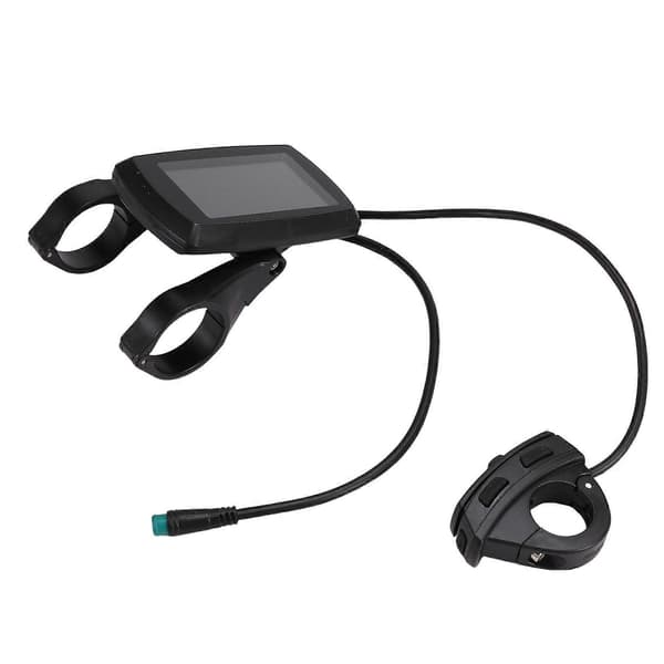 Ebike 80C LCD-måler Intelligent kontrollpanel Display Hastighetskontrollpanel E-sykkelinstrument Elektrisk sykkelkontroller