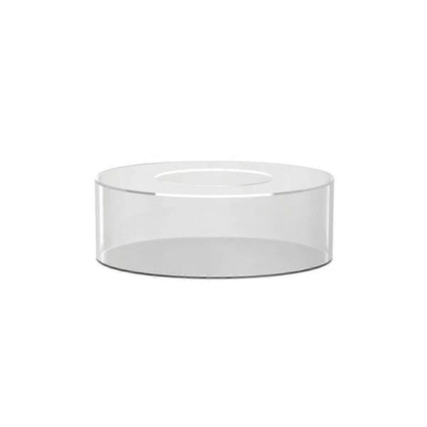Acrylic Cake Tray Round Cake Tray DIY Cake Refillable Disc Base Clear Cake Stand